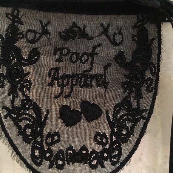 Poof apparel bolero lace cropped - Picture 4 of 4